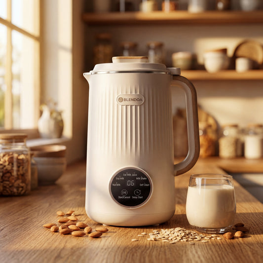 Pure, Fresh Plant Milk in 60 Seconds — No Preservatives, No Mess.