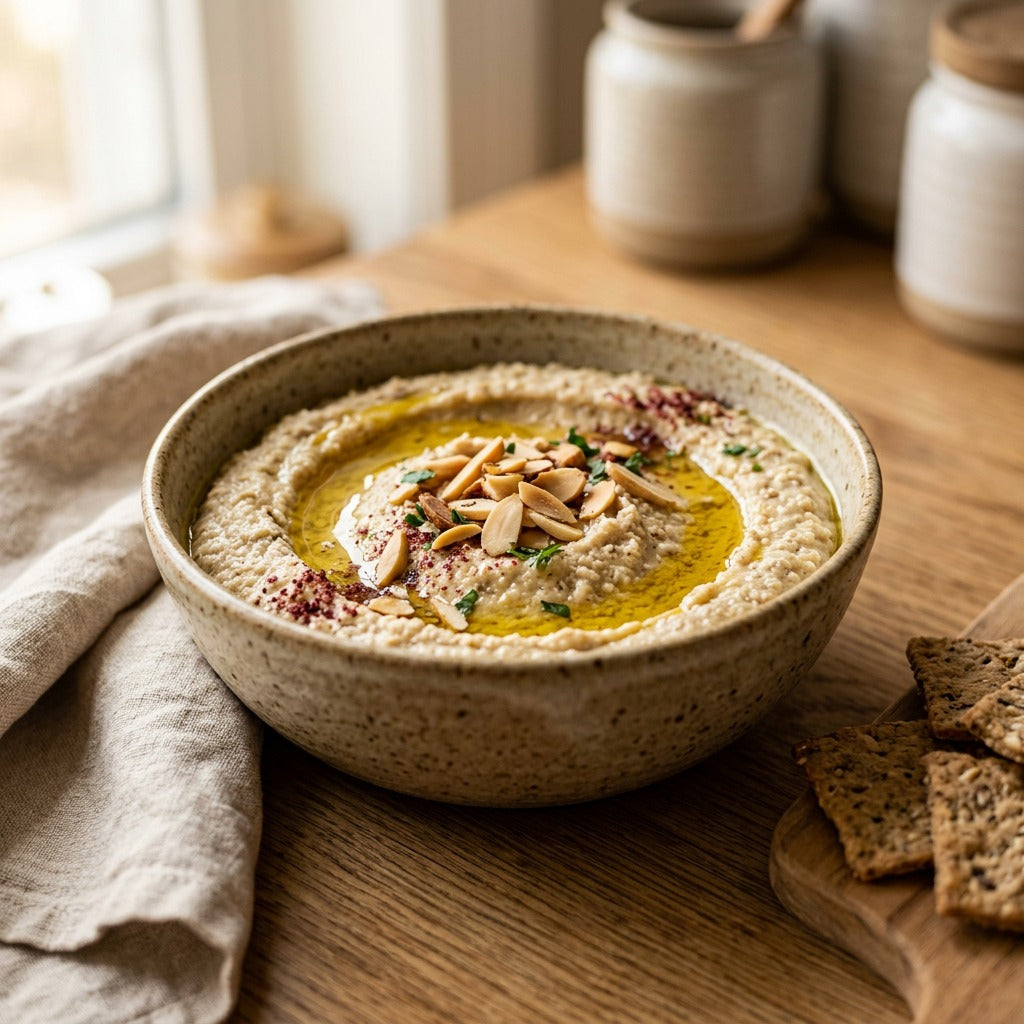 Almond Pulp Hummus